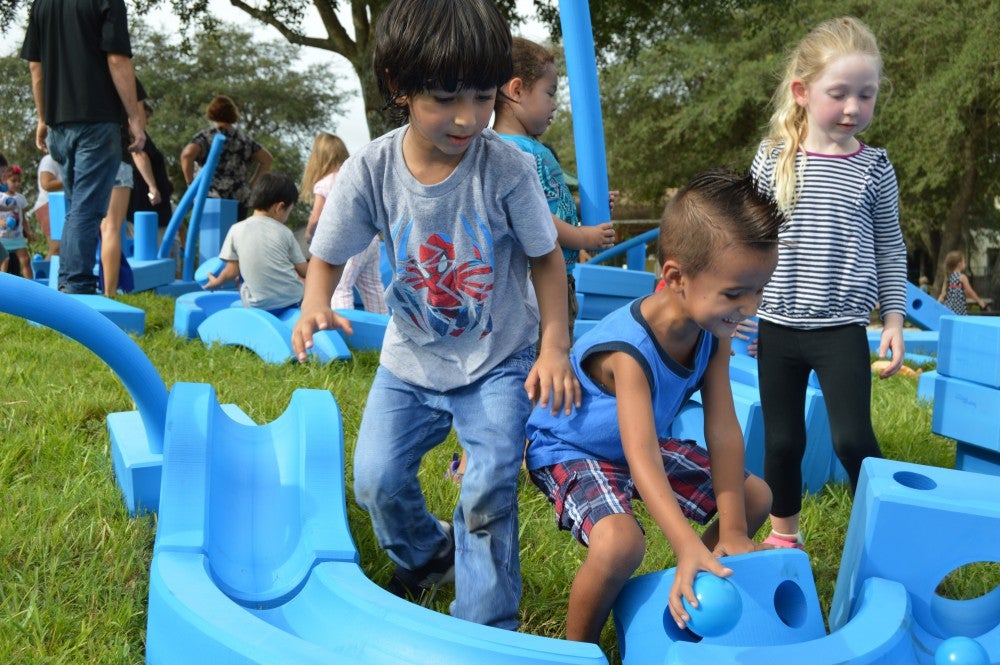 Littlest Knights Surprised With New Imagination Playground | University ...