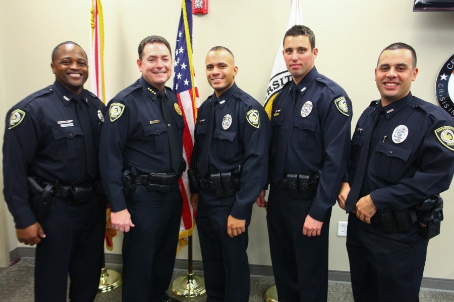 UCF Police Department Swears In 5 New Officers | University of Central ...