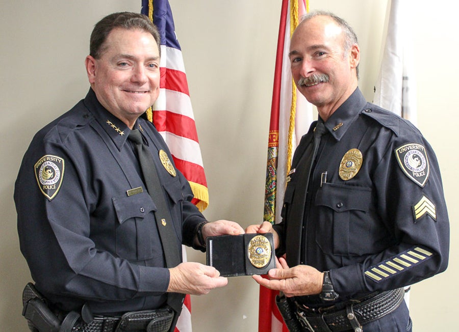 Two Longtime Police Officers Retire from UCFPD | UCF News