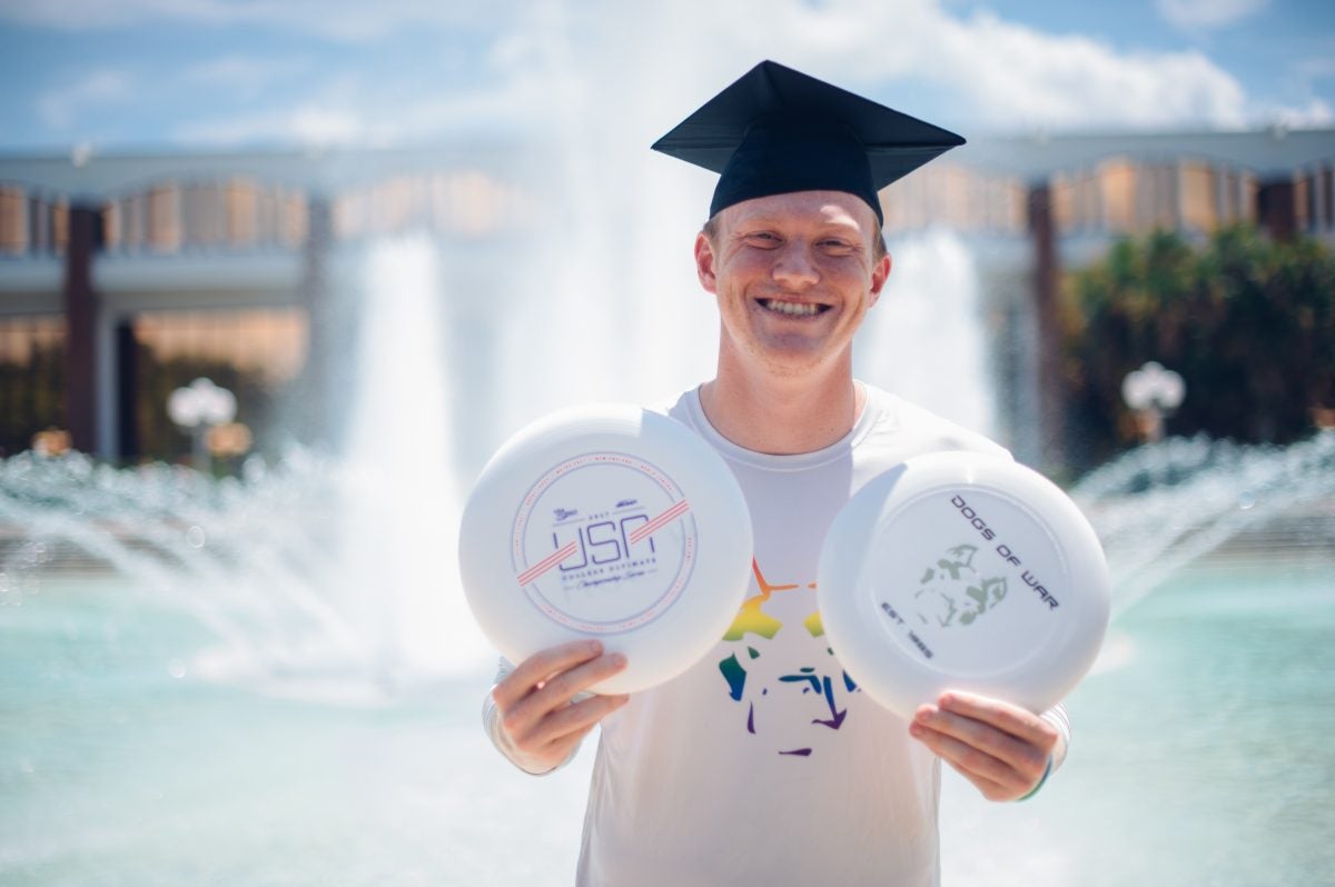 Graduating Knight Chosen for National Ultimate Frisbee Team