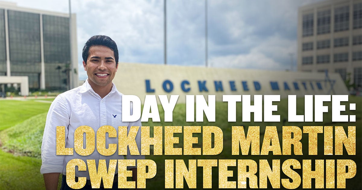 VIDEO A Day in the Life of a Lockheed Martin CWEP Intern University