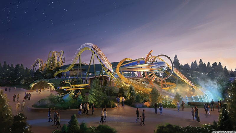 An artist conceptual rendering of Celestial Park